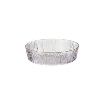 PLASTIC DISH CNR61-1 | Ø25 CM GOLD