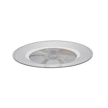 PLASTIC PLATE CNR74-1 | Ø28 CM GOLD