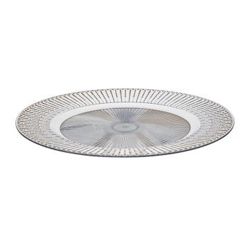 PLASTIC PLATE CNR76-1 | Ø38 CM GOLD