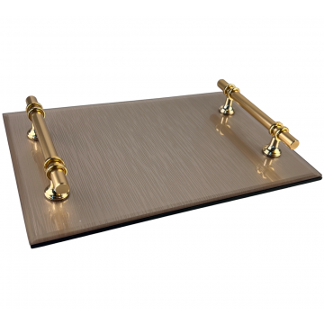 SERVING TRAY CNR50392 | 30X20 CM GOLD