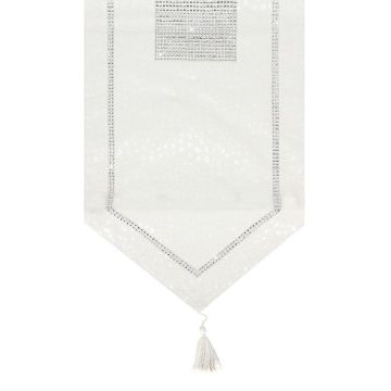 TAFELKLEED LEDER 120x33CM WHITE 