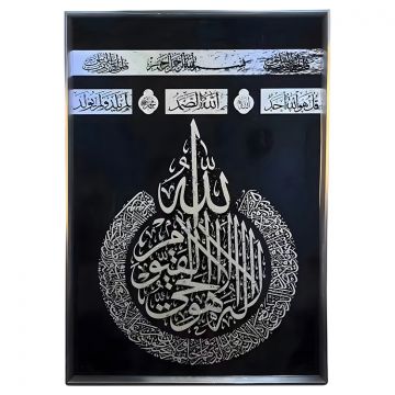 PAINTING CNR004A | 70X100 CM SILVER