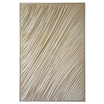 WALL DECORATION CNR2412127 | 80X120 CM WHITE-BEIGE