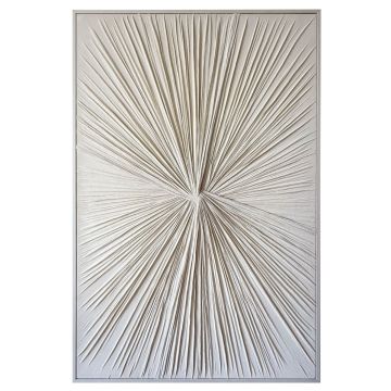 WALL DECORATION CNR2412128 | 80X120 CM WHITE