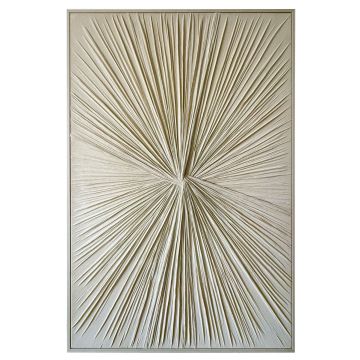 WALL DECORATION CNR2412128 | 80X120 CM WHITE-BEIGE