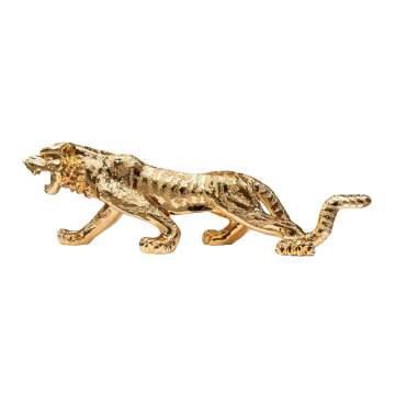 DEKO SKULPTUR CNR1606 LEOPARD | 101 CM GOLD