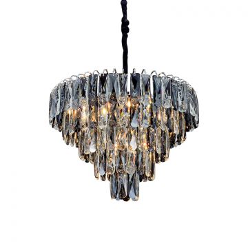 HANGLAMP FRANKFURT | CHROOM Ø60 CM
