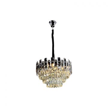 PENDANT LAMP HAMBURG | CHROME Ø60 CM