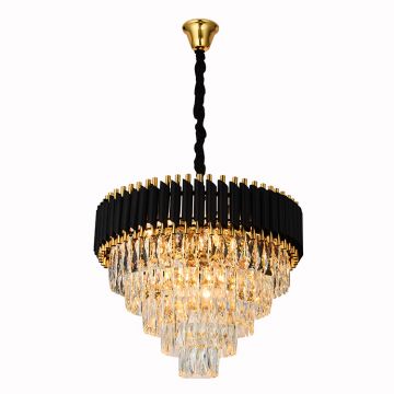 PENDANT LAMP BERLIN |BLACK - GOLD Ø60 CM