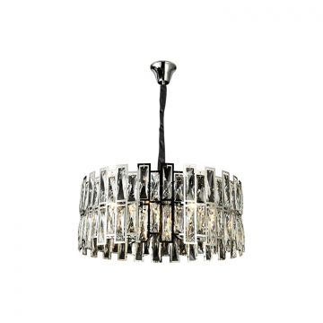 HANGLAMP WIESBADEN | CHROOM Ø60 CM