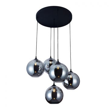 HANGLAMP LEIPZIG | CHROOM Ø55 CM
