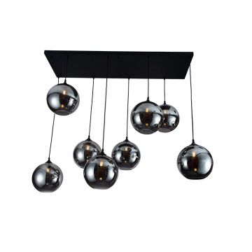 HÄNGELAMPE ESSEN | SCHWARZ 120X40 CM