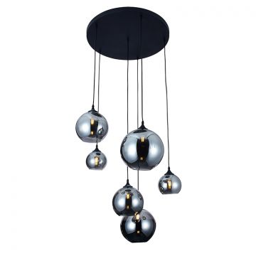 HANGLAMP OLPE | ZWART  Ø60 CM