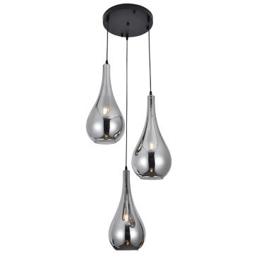 HANGLAMP GRONAU | ZWART Ø47 CM