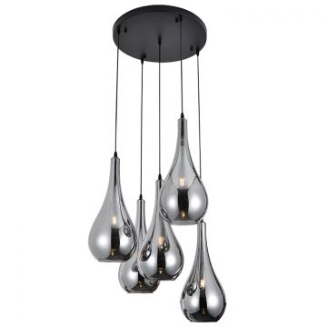 PENDANT LAMP GRONAU | BLACK Ø62 CM