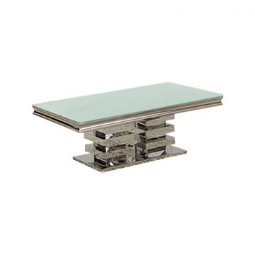 MONZA SALONTAFEL 130*70*47CM WIT
