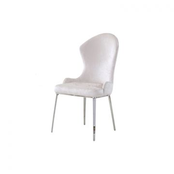 MODENA EETKAMERSTOEL 52*58*98CM BEIGE STOF