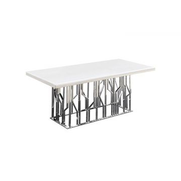 TARANTO EETTAFEL 180*90*76CM MARMER 576-1