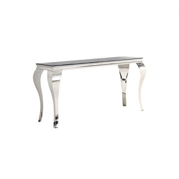 MILANO CONSOLETAFEL 150*45*80CM ZWART