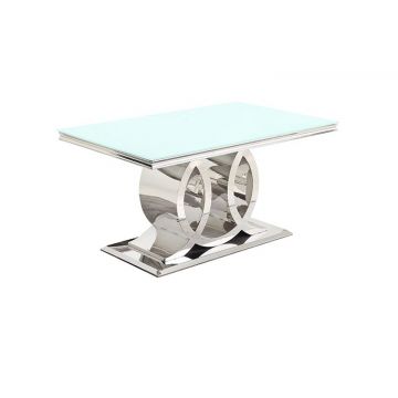 NAPOLI EETTAFEL 160*90*76CM WIT