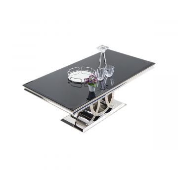 NAPOLI SALONTAFEL 130*70*45CM ZWART