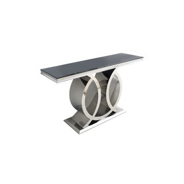NAPOLI CONSOLETAFEL 150*45*80CM ZWART