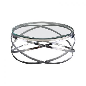 TRENTO SALONTAFEL 100*42CM TRANSPARANT