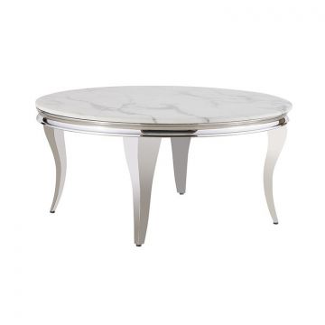 MILANO SALONTAFEL | Ø100X42 CM MARMER 757-1