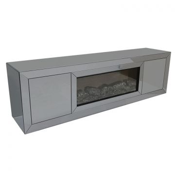 GEMINI TV MEUBEL MET SFEERHAARD | 180X45X55 CM GRIJS