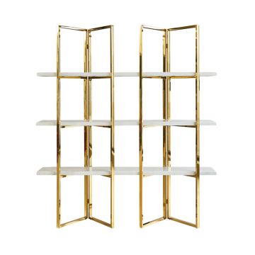 MATERA SCHAPMEUBEL GOLD | 36X165X185 CM MARBLE 928