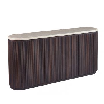 PATERNO DRESSOIR BRUIN | 180X40X85 CM TRAVERTINE