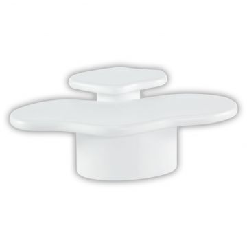 BOBBIO SALONTAFEL WIT | 130X51X38 CM WIT 2-DELIG