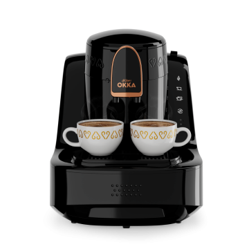 ARZUM OKKA ELITE TURKISH COFFEE MACHINE | BLACK-COPPER