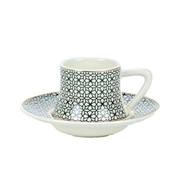 BRICARD OTTOMANS THEE-ESPRESSOSET 182521 18-DLG
