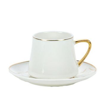 BRICARD MARMER THEE-ESPRESSOSET WIT 183002 18-DLG