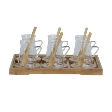 BAMBOO THEEGLAZEN SET CNR 14144 | 19-DELIG