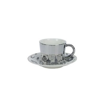 BRICARD ESPRESSOSET 002 | 12-DELIG ZILVER
