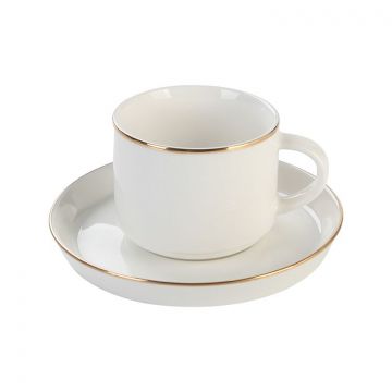 BRICARD LUNEL COFFEE SET | GOLD 12-PIECE