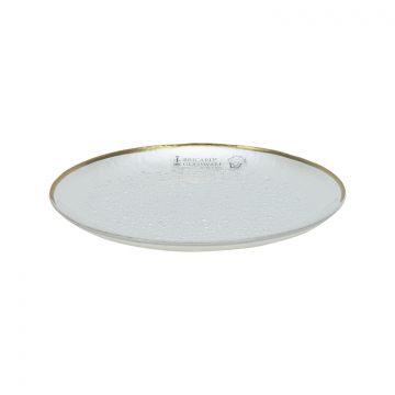 BRICARD CRISPY TELLER | 21 CM WEISS - GOLD 6 TEILIG