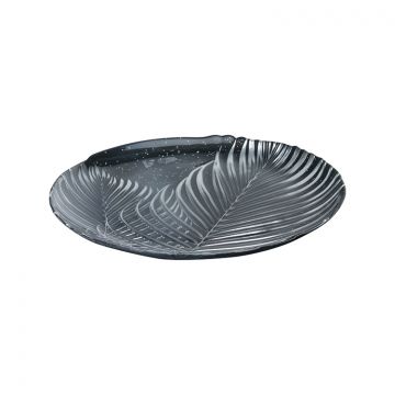 BRICARD BALI TELLER | 33 CM  SCHWARZ SILBER 6-TEILIG