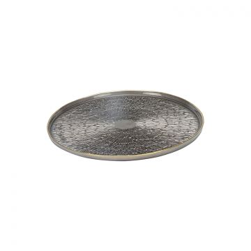 BRICARD DUOMO PLATTE SET | 20 CM TAUPE - GOLD 6-TEILIG