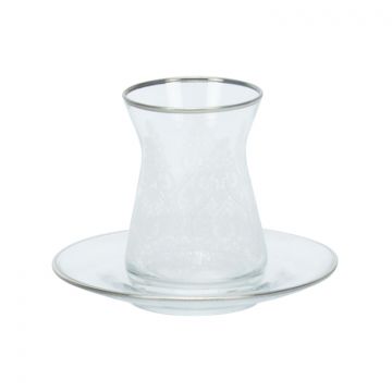 BRICARD ESMEE TEA GLASSES SET | SILVER 12-PIECE