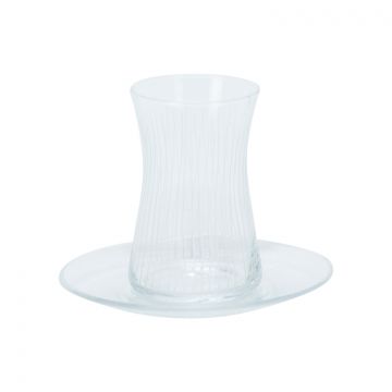 BRICARD ALIZE TEA GLASSES SET | 12-PIECE