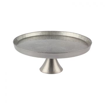 BRICARD REXY PATISSERIE PLATTE | 32 CM DUNKELSILBER