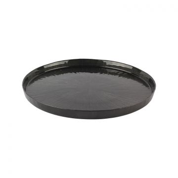 BRICARD REXY PLATE | 39 CM DARK GREAY