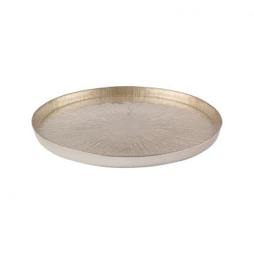 BRICARD REXY TELLER SET | 28 CM CHAMPAGNER 6-TEILIG