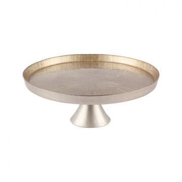 BRICARD REXY PATISSERIE PLATTE | 32 CM CHAMPAGNER