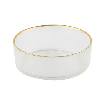 BRICARD REXY BOWLS SET | 12 CM TRANSPARENT GOLD 6-PIECES