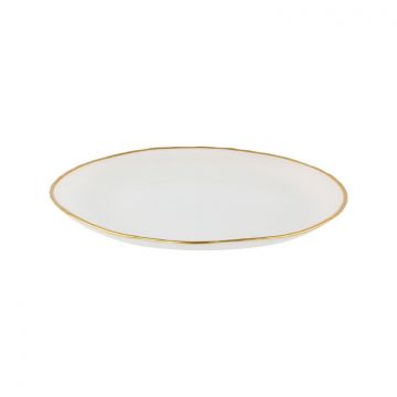 BRICARD KRONOS TELLER | 32 CM GEFROSTT-GOLD 6-TEILIG