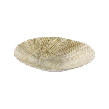BRICARD FIBER BOWL | 40 CM GOLD-WHITE